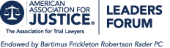 American Association for Justice - Leader's Forum